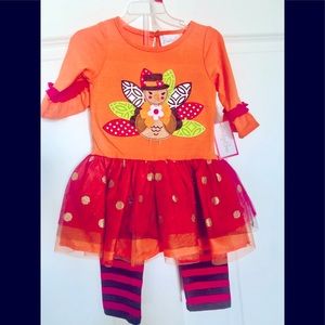 Kids Turkey Day 2 pc set!💕